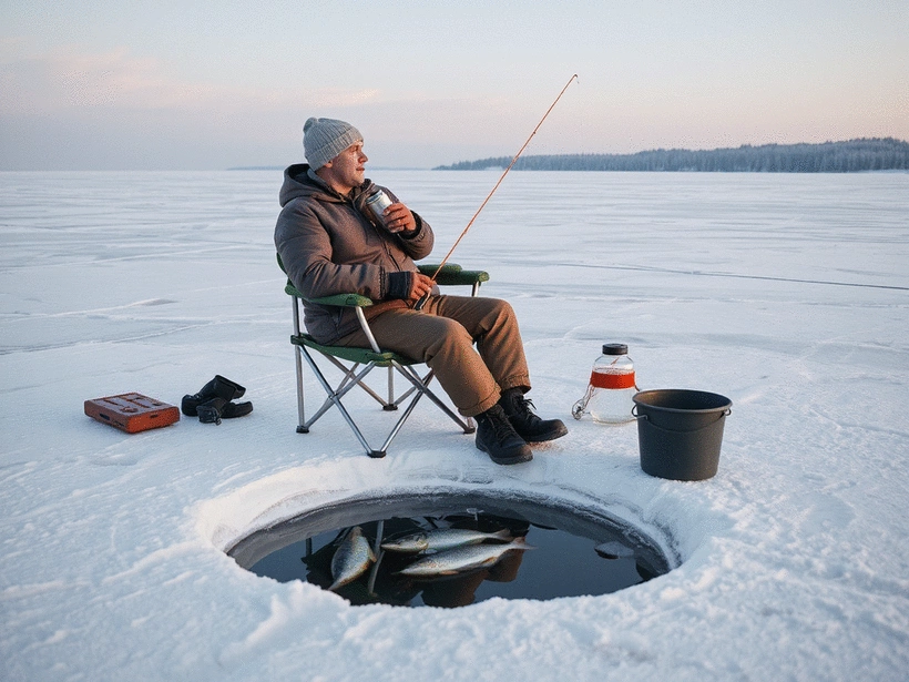 A Beginner’s Guide to Ice Fishing: Tips and Safety Precautions
