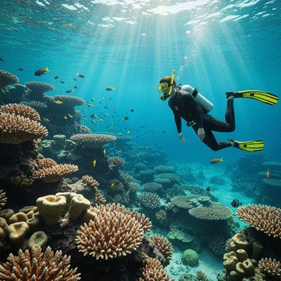 Detailed fishing map of Alaska with fishing gear laid out